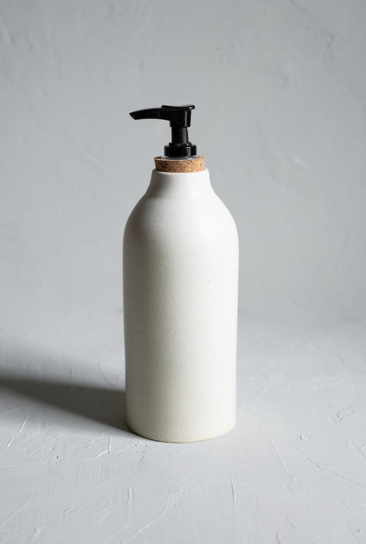 Ceramic Soap Dispenser - Sand
