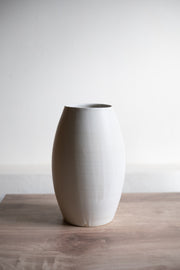 Paper White Vase - Sand
