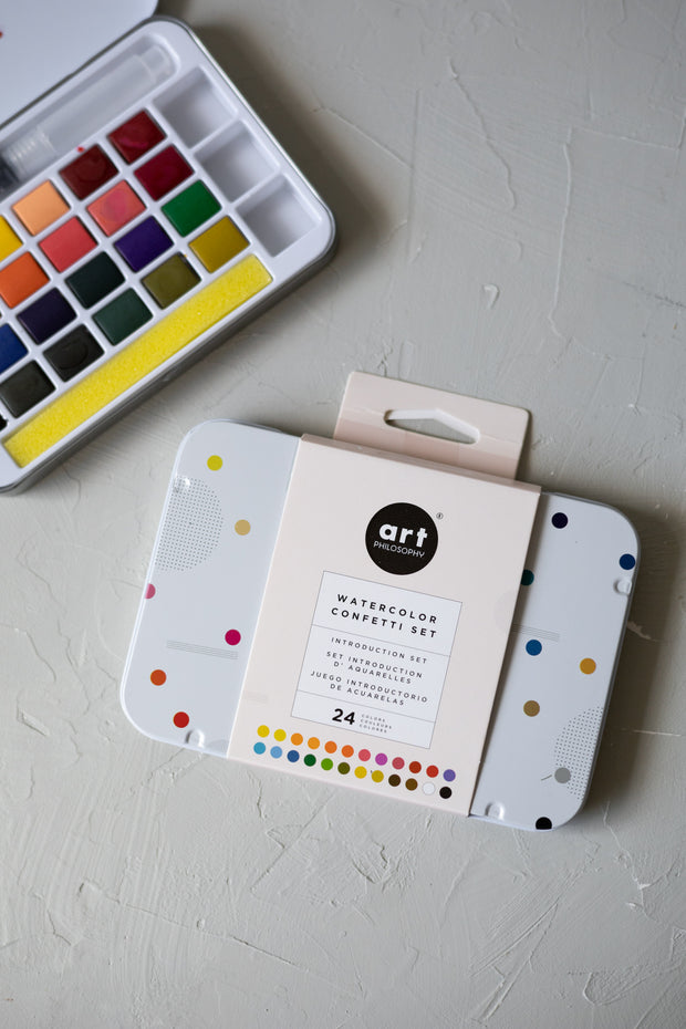 Watercolor Confetti Set