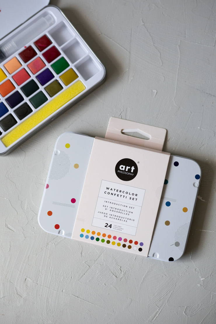 Watercolor Confetti Set