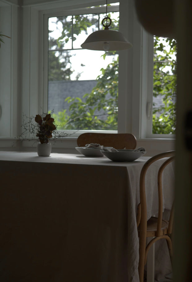 Notary Linen Table Cloth-Mushroom